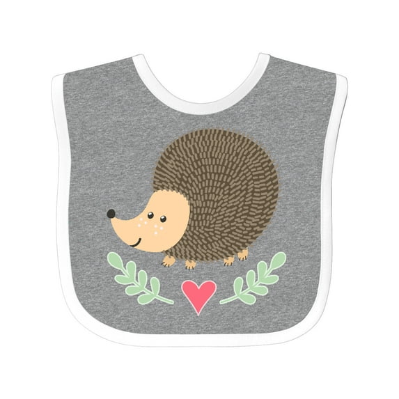 Inktastic Hedgehog Lover Girls Girls Baby Bib