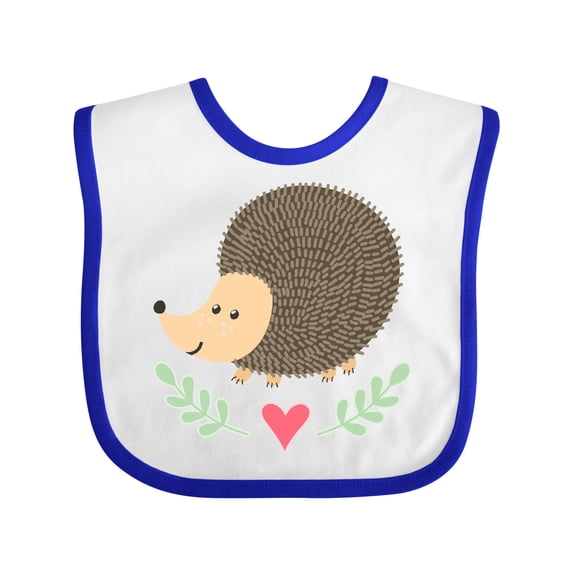 Inktastic Hedgehog Lover Girls Girls Baby Bib