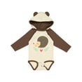 thumbnail image 1 of Inktastic Hedgehog Lover Girls Girls Long Sleeve Baby Bodysuit, 1 of 5