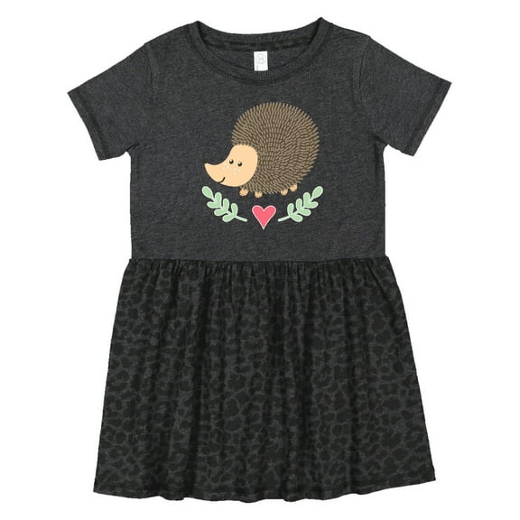 Inktastic Hedgehog Lover Girls Girls Toddler Dress