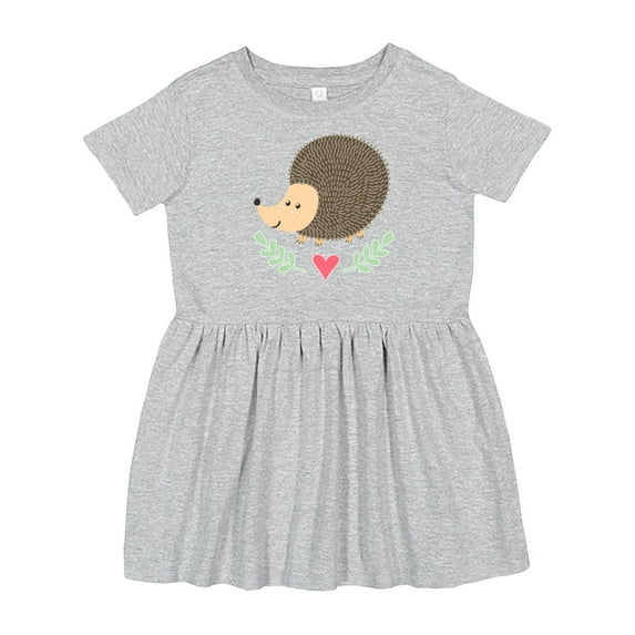 Inktastic Hedgehog Lover Girls Girls Toddler Dress