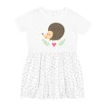 thumbnail image 1 of Inktastic Hedgehog Lover Girls Girls Toddler Dress, 1 of 5