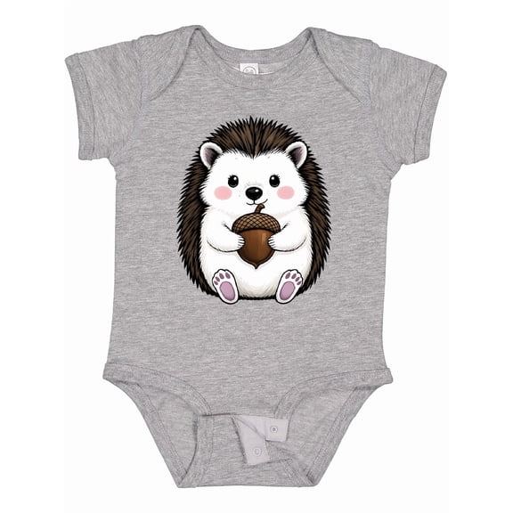 Inktastic Hedgehog Woodland Animal Cute Boys or Girls Baby Bodysuit
