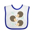 thumbnail image 1 of Inktastic Hedgehog for Girls Girls Baby Bib, 1 of 4