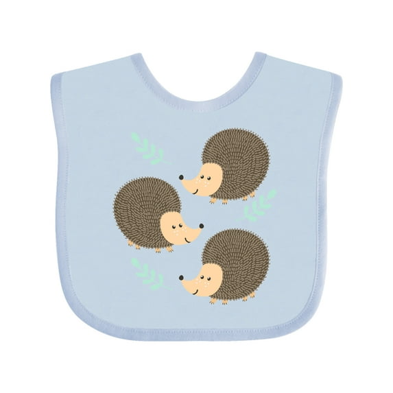 Inktastic Hedgehog for Girls Girls Baby Bib