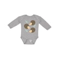 thumbnail image 1 of Inktastic Hedgehog for Girls Girls Long Sleeve Baby Bodysuit, 1 of 5