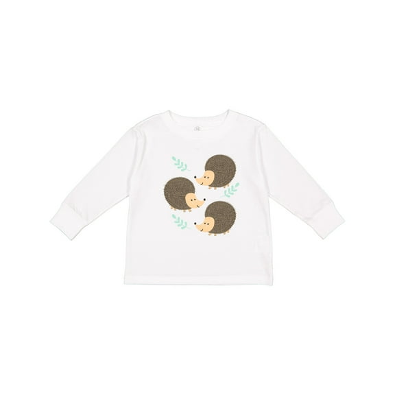 Inktastic Hedgehog for Girls Girls Long Sleeve Toddler T-Shirt