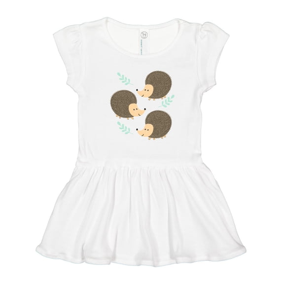 Inktastic Hedgehog for Girls Girls Toddler Dress