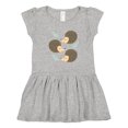 thumbnail image 1 of Inktastic Hedgehog for Girls Girls Toddler Dress, 1 of 5