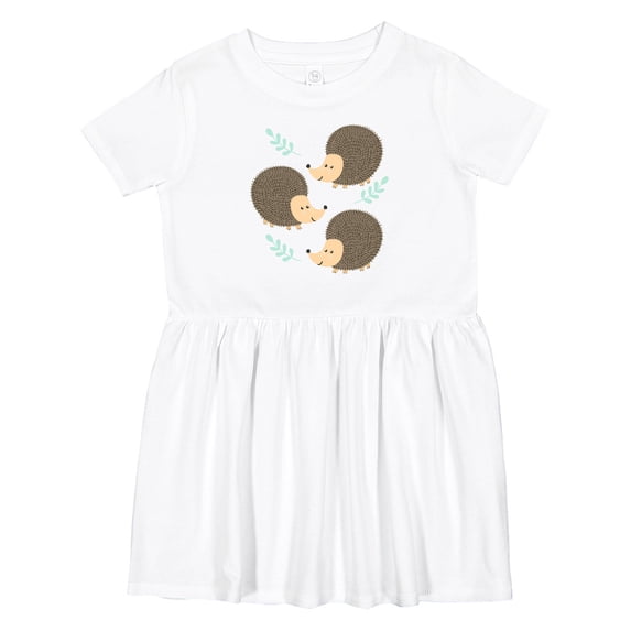 Inktastic Hedgehog for Girls Girls Toddler Dress