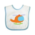 thumbnail image 1 of Inktastic Helicopter Cute Flying Boys or Girls Baby Bib, 1 of 4