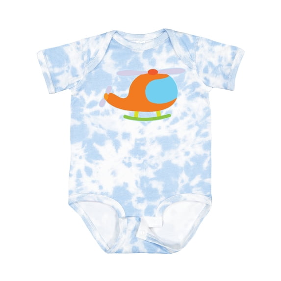 Inktastic Helicopter Cute Flying Boys or Girls Baby Bodysuit