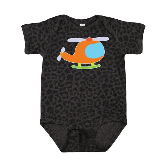 Inktastic Helicopter Cute Flying Boys or Girls Baby Bodysuit