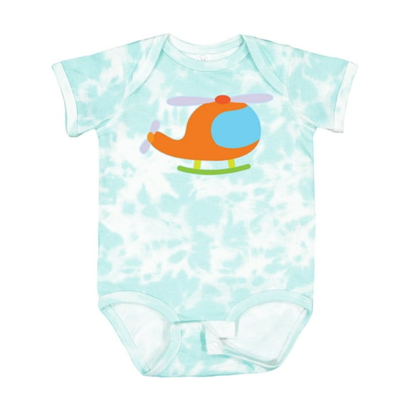 Inktastic Helicopter Cute Flying Boys or Girls Baby Bodysuit