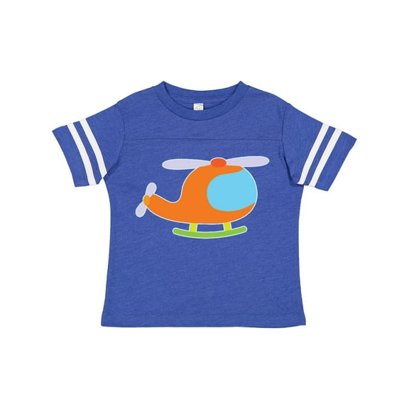 Inktastic Helicopter Cute Flying Boys or Girls Toddler T-Shirt