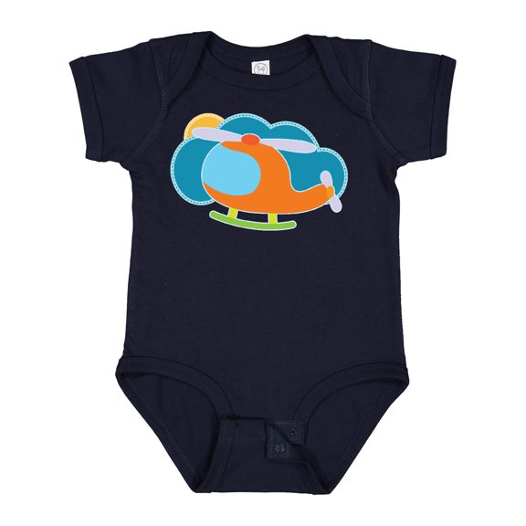 Inktastic Helicopter For Boys Boys Baby Bodysuit
