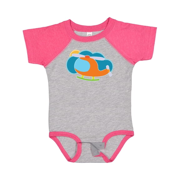 Inktastic Helicopter For Boys Boys Baby Bodysuit
