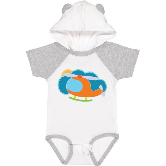 Inktastic Helicopter For Boys Boys Baby Bodysuit