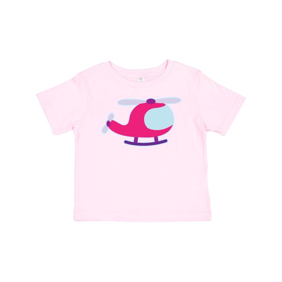 Inktastic Helicopter Pink Girls Girls Baby T-Shirt