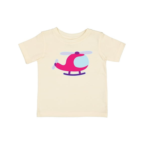Inktastic Helicopter Pink Girls Girls Baby T-Shirt