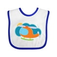 thumbnail image 1 of Inktastic Helicopter for Boys Boys Baby Bib, 1 of 4