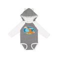 thumbnail image 1 of Inktastic Helicopter for Boys Boys Long Sleeve Baby Bodysuit, 1 of 5