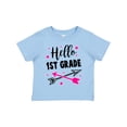 thumbnail image 1 of Inktastic Hello 1st Grade with Arrows and Stars Girls Toddler T-Shirt, 1 of 5