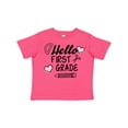 thumbnail image 1 of Inktastic Hello 1st Grade with Hearts and School Supplies Boys or Girls Toddler T-Shirt, 1 of 5