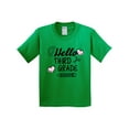 thumbnail image 1 of Inktastic Hello 3rd Grade with Hearts and School Supplies Youth T-Shirt, 1 of 5