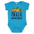 thumbnail image 1 of Inktastic Hello, Beaches Group of Pineapples Boys or Girls Baby Bodysuit, 1 of 5
