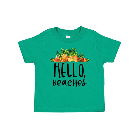 Inktastic Hello, Beaches Group of Pineapples Boys or Girls Baby T-Shirt