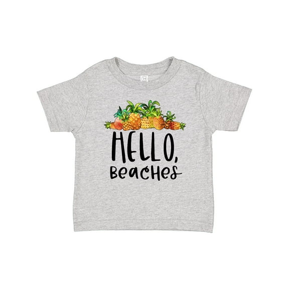 Inktastic Hello, Beaches Group of Pineapples Boys or Girls Baby T-Shirt