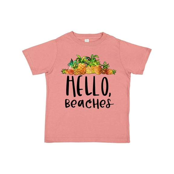 Inktastic Hello, Beaches Group of Pineapples Boys or Girls Toddler T-Shirt