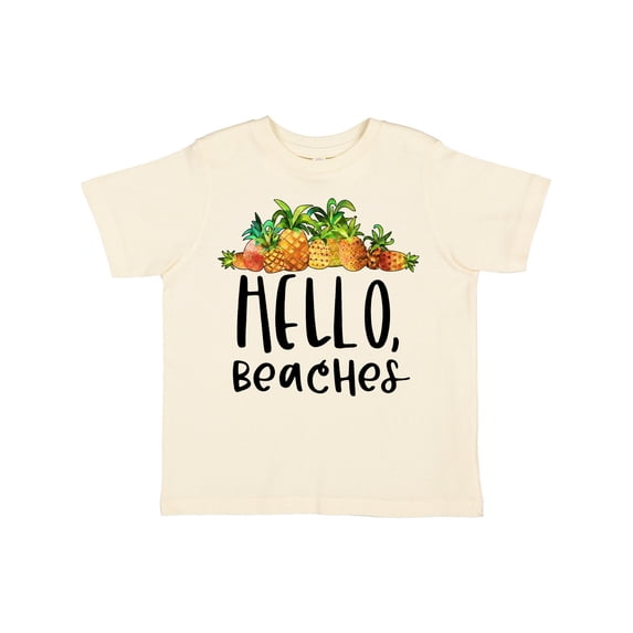Inktastic Hello, Beaches Group of Pineapples Boys or Girls Toddler T-Shirt