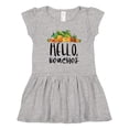 thumbnail image 1 of Inktastic Hello, Beaches Group of Pineapples Girls Toddler Dress, 1 of 5