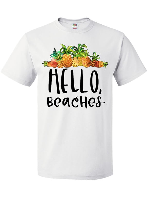 Hello, Beaches Group of Pineapples T-Shirt
