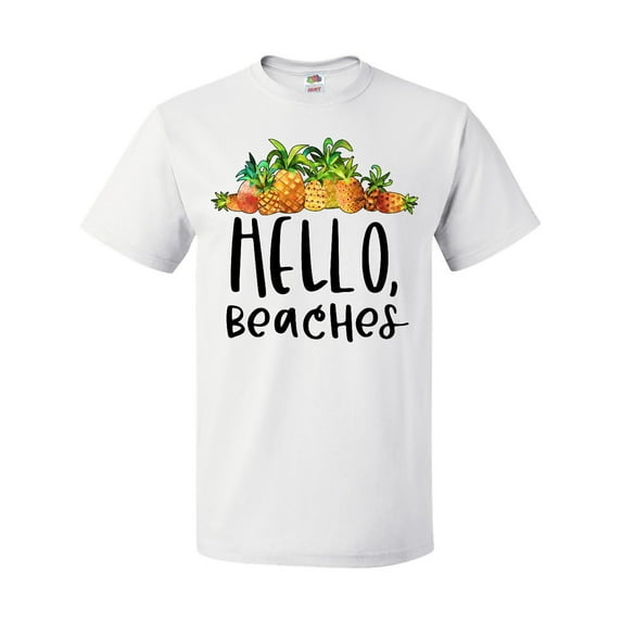 Inktastic Hello, Beaches Group of Pineapples T-Shirt