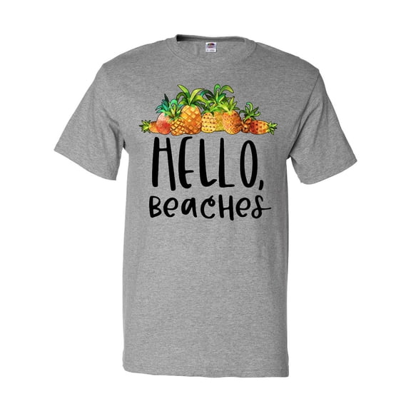 Inktastic Hello, Beaches Group of Pineapples T-Shirt