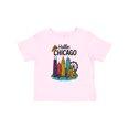 thumbnail image 1 of Inktastic Hello Chicago Skyline Pizza Boys or Girls Baby T-Shirt, 1 of 5