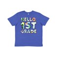 thumbnail image 1 of Inktastic Hello, First Grade Kid's Drawings Youth T-Shirt, 1 of 5