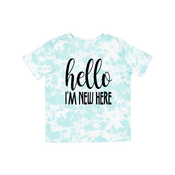 Inktastic Hello, I'm New Here Boys or Girls Toddler T-Shirt