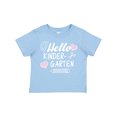 thumbnail image 1 of Inktastic Hello Kindergarten with Hearts and School Supplies Boys or Girls Toddler T-Shirt, 1 of 5