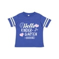 thumbnail image 1 of Inktastic Hello Kindergarten with Hearts and School Supplies Boys or Girls Toddler T-Shirt, 1 of 5
