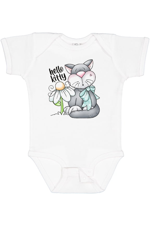 Hello Kitty Cat Boys Baby Bodysuit