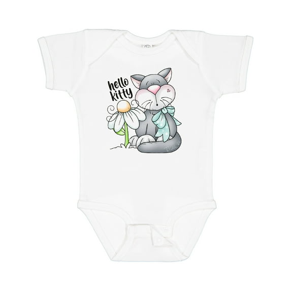 Inktastic Hello Kitty Cat Boys Baby Bodysuit