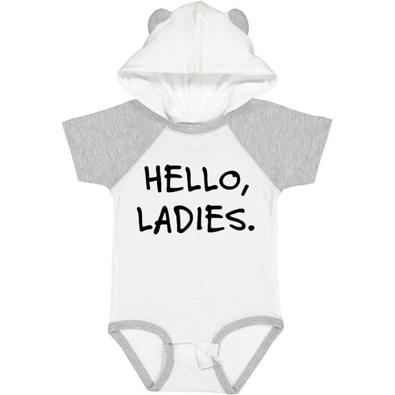 Inktastic Hello, Ladies Boys Baby Bodysuit