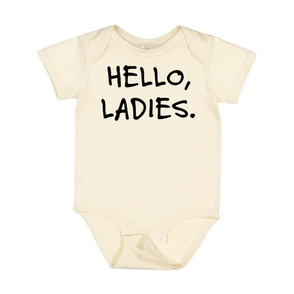 Inktastic Hello, Ladies Boys Baby Bodysuit