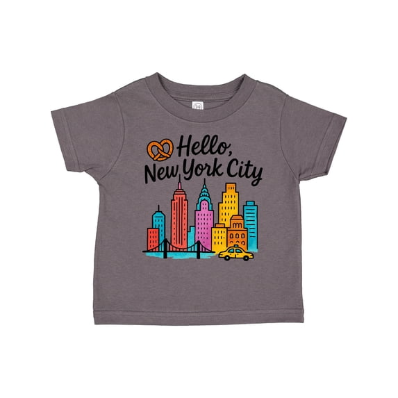 Inktastic Hello New York City Boys or Girls Toddler T-Shirt