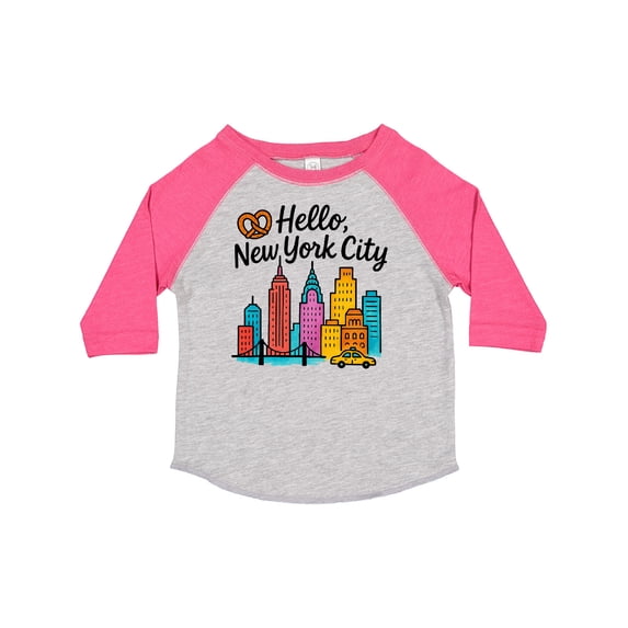 Inktastic Hello New York City Boys or Girls Toddler T-Shirt