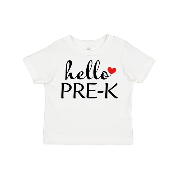 Inktastic Hello Pre-k Boys or Girls Toddler T-Shirt